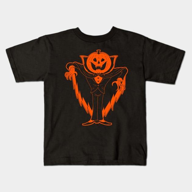 Vintage Vampkin Kids T-Shirt by chrisraimoart